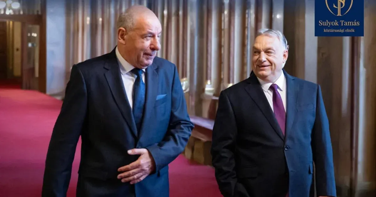 Boldog születésnapot kívánt Orbán „Hajóskapitány” Viktornak Sulyok Tamás