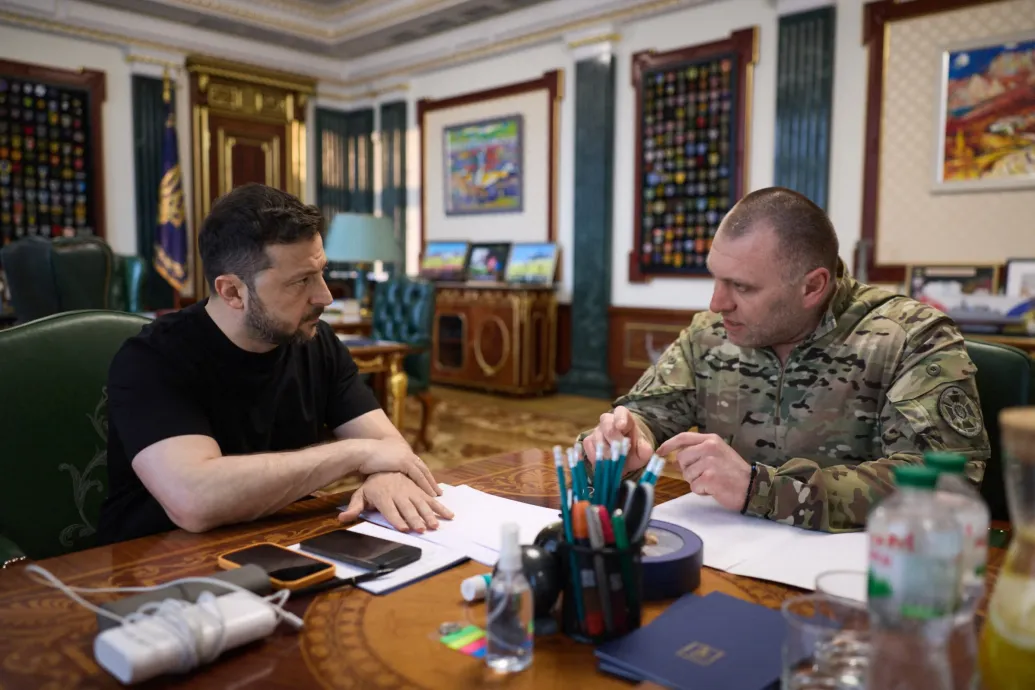 Zelenszkij állítása szerint az FSZB egyik irodája mellől irányították az orosz bombázók elleni dróntámadásokat