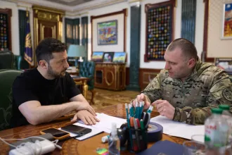 Zelenszkij állítása szerint az FSZB egyik irodája mellől irányították az orosz bombázók elleni dróntámadásokat