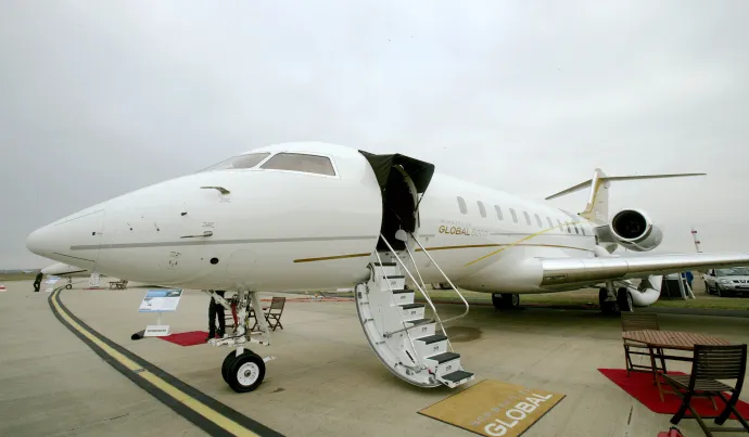 Egy Bombardier Global 5000-es az Avalon International Airshow-n – Fotó: Eddie Jim / The Age / Fairfax Media / Getty Images