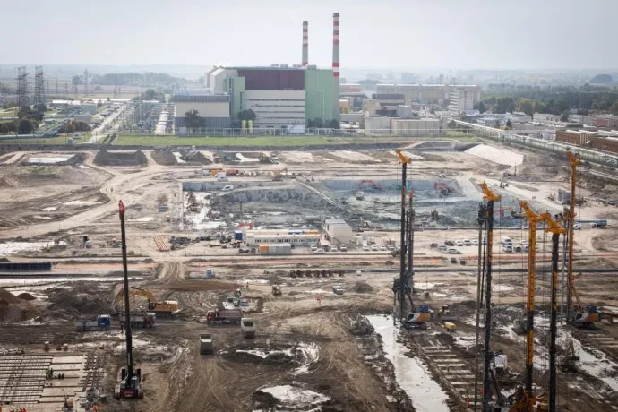 Az építkezés már zajlik Pakson. Forrás: Paks II. Zrt.