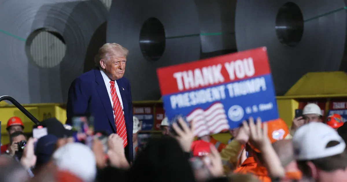 Trump megduplázza az acél és az alumínium importvámjait 50 százalékra