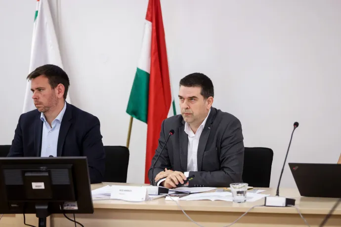 Vitézy Dávid és Kiss Ambrus – Fotó: Melegh Noémi Napsugár / Telex