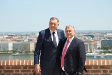 Orbán Viktor fogadta a hazájában körözött Milorad Dodikot
