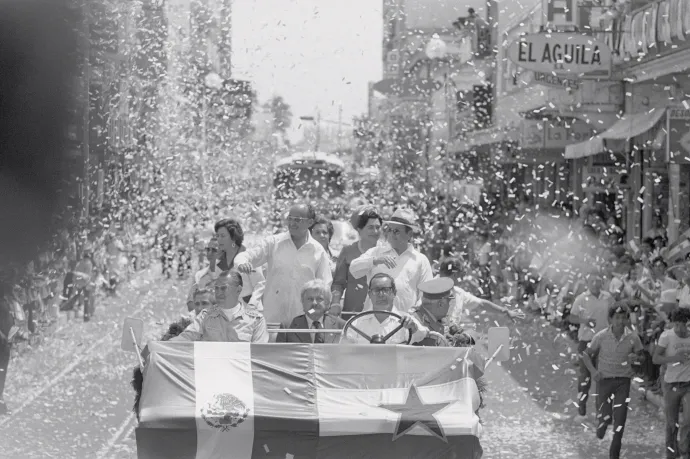 Tito látogatása Mexikóban 1975-ben – Fotó: Bettmann / Getty Images