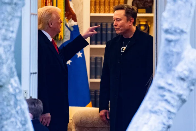 Trump és Musk barátsága épp most megy át nyílt háborúskodásba