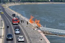Két tűzeset is volt Budán: uszadékfa és dohánybolt lángolt