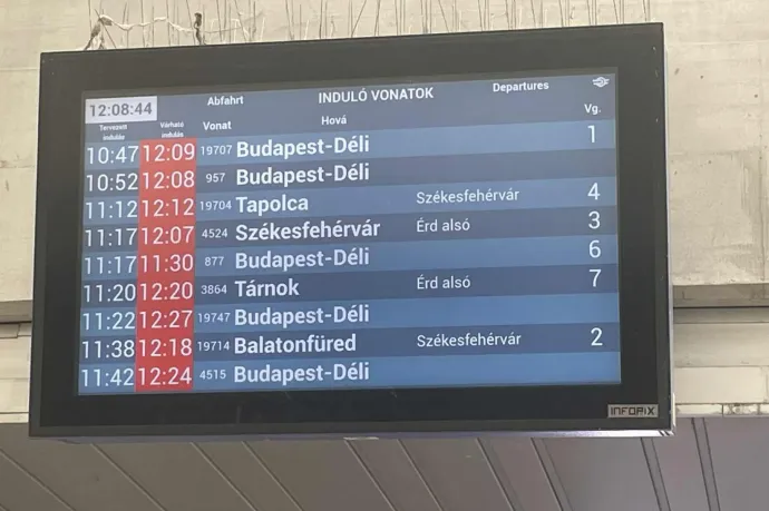 A balatoni vonatközlekedés összeomlása: azonnali vizsgálatot rendelt el a MÁV vezérigazgatója