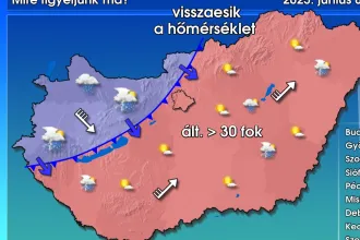 Jön a hidegfront, röviden összeszedtük, mire érdemes figyelni