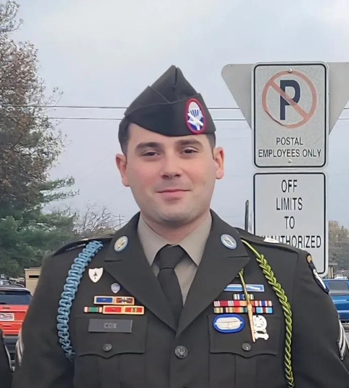 Aaron Cox – Fotó: U.S. Army