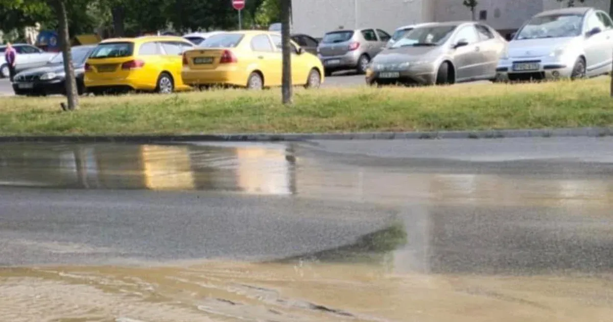 Egyszerre hét helyen történt csőtörés Dunakeszin