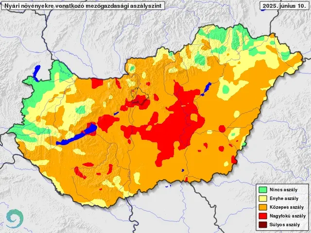 Forrás: HungaroMet
