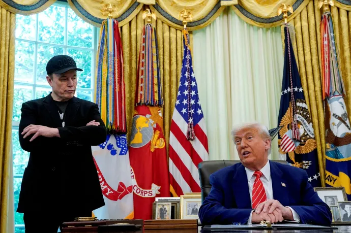 Musk megbánta haragos, Trump elleni posztjait