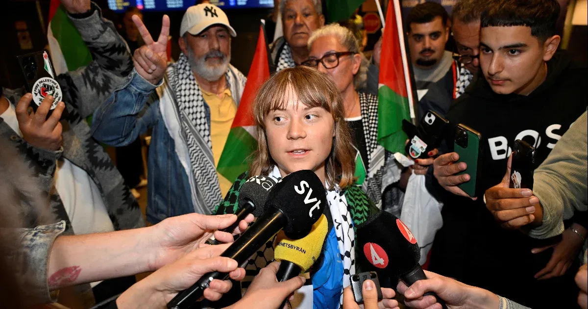 Greta Thunbergnek esélye sem volt áttörni a gázai blokádot, de nem is ez volt a célja