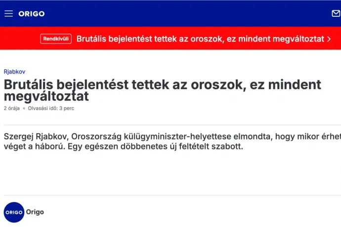 Az Origo szerint Magyarország már nem is NATO-tag