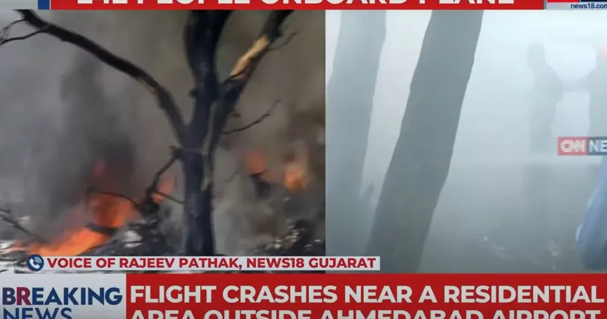 Lehzuhant az Air India egyik utasszállítója 242 utassal a fedélzetén