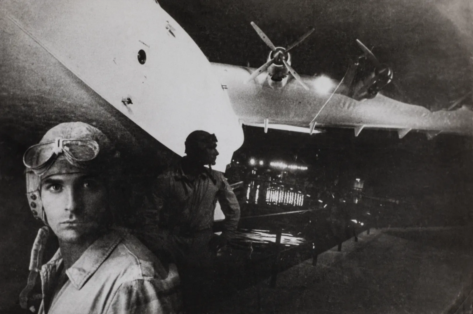 Howard Hughes repülőgépe, 1960-as évek, Los Angeles – Fotó: Szipál Martin Archívum