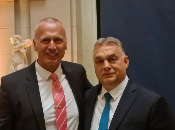 Spöttle with Viktor Orbán – Source: Spöttle's Facebook page