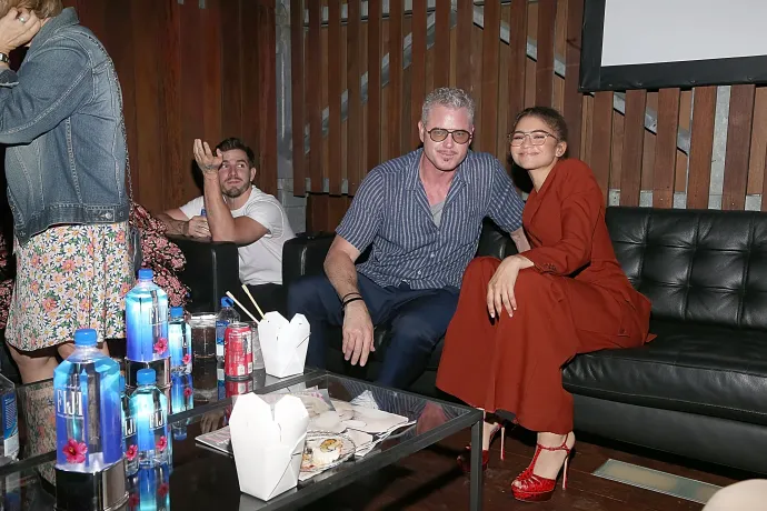 Eric Dane és Zendaya az Eufória premierje után 2019-ben. Fotó: Gary Miller / Getty Images