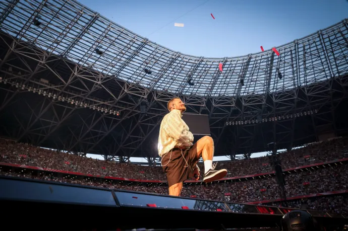 Thunder helyett zápor – biztonsági játékkal tért vissza Budapestre az Imagine Dragons