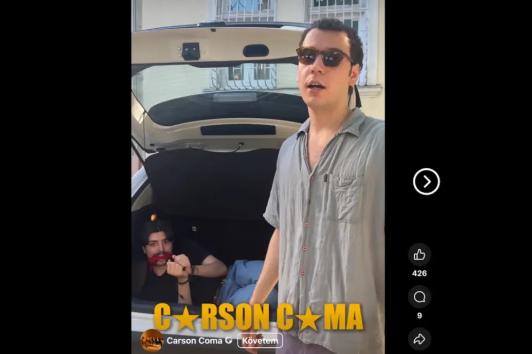 Reagált a Carson Coma Szentkirályi Alexandra csomagtartós videójára