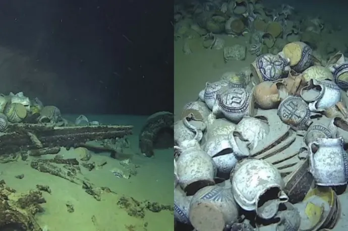 A francia haditengerészet víz alatti drónja egy 16. századi hajóroncsra bukkant