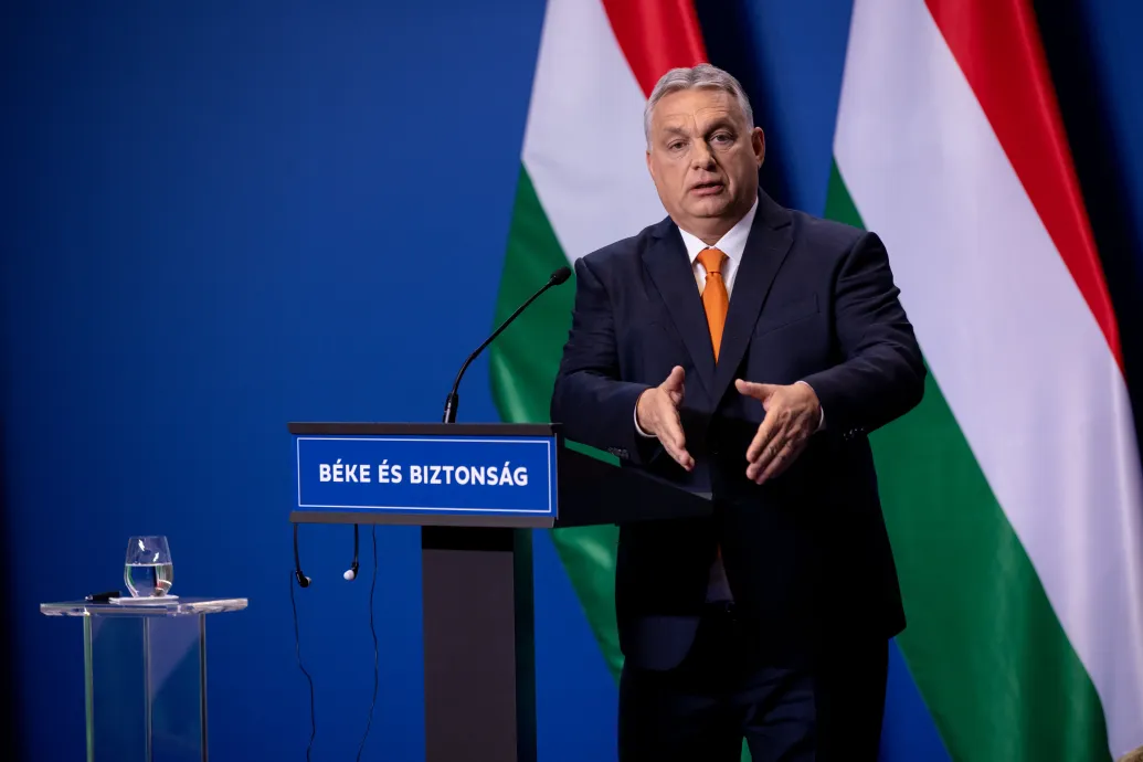 Orbán a közel-keleti háborúra hivatkozva nem akarja tárgyalni az orosz energiahordozók EU-ból történő teljes kivezetését – Forrás: Telex.hu