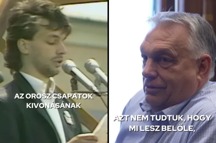Orbán Viktor visszaemlékszik arra, hogy milyen volt, amikor az orosz csapatok kivonásáról beszélt