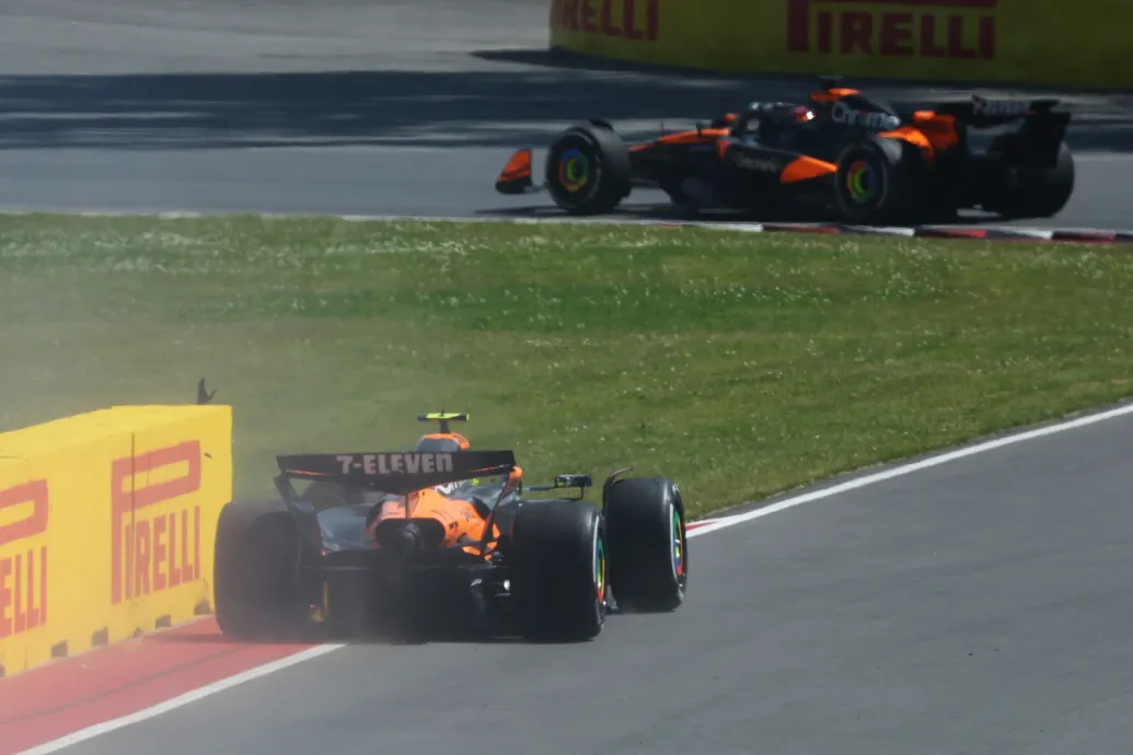 McLaren-dráma Kanadában: ütköztek a Forma-1 pontversenyének éllovasai
