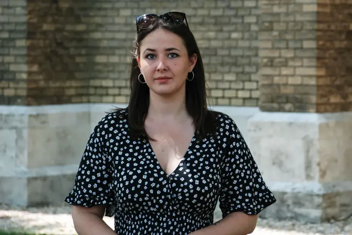 A nőknek nehezebb a politikai pálya, véli Halász Noémi – Fotó: Móra Ferenc Sándor / Telex