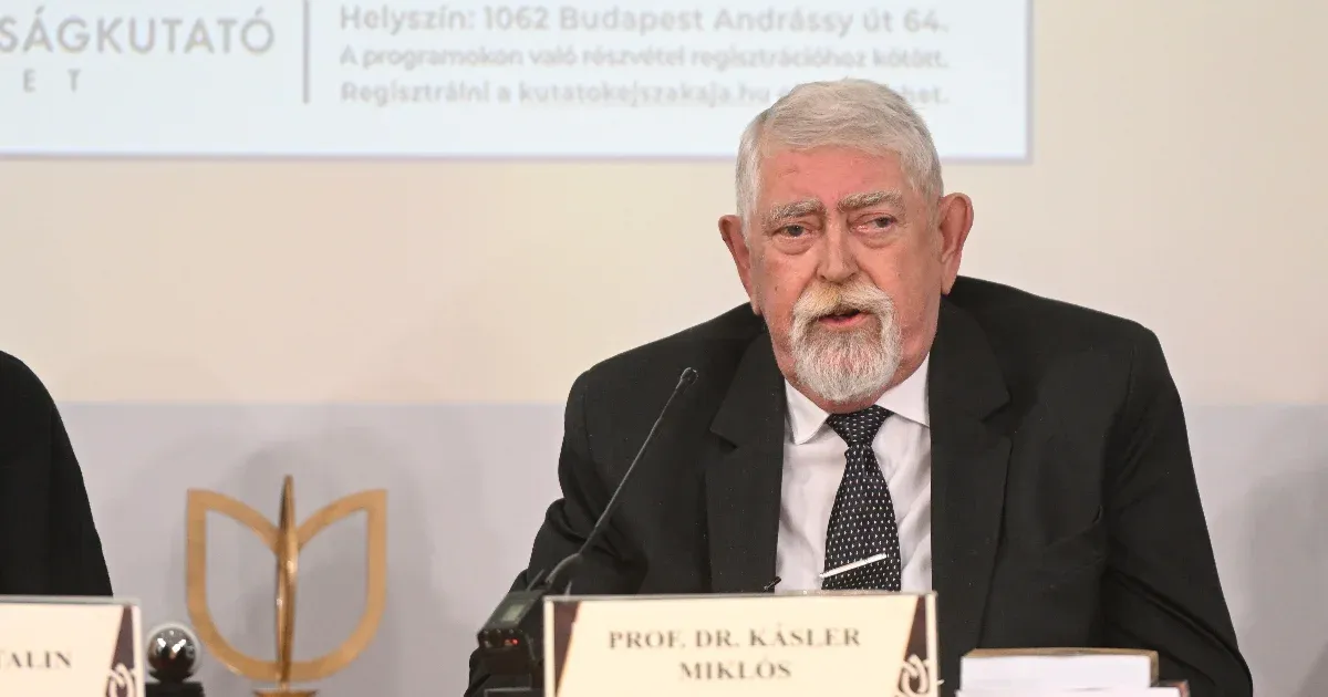 Leváltják Kásler Miklóst a Magyarságkutató Intézet éléről