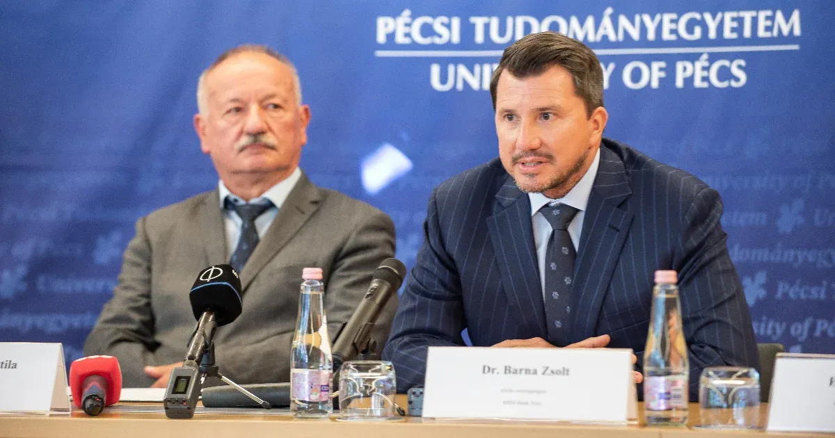 Mészáros Lőrinc bankja már a Pécsi Tudományegyetemen van