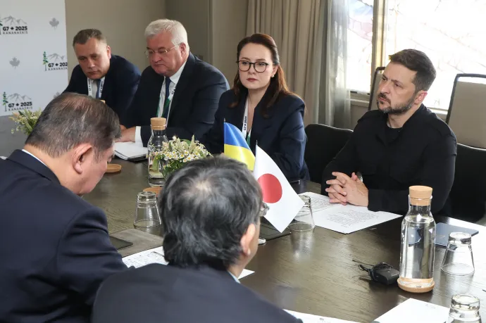 Trump után Zelenszkij is idő előtt hazarepült a G7-es találkozóról