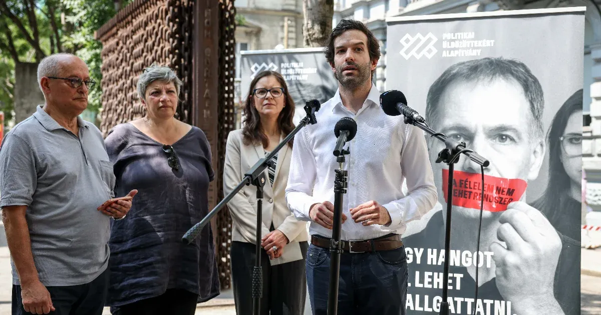 Politikai üldözöttek néven új alapítványt hoz létre Fekete-Győr András