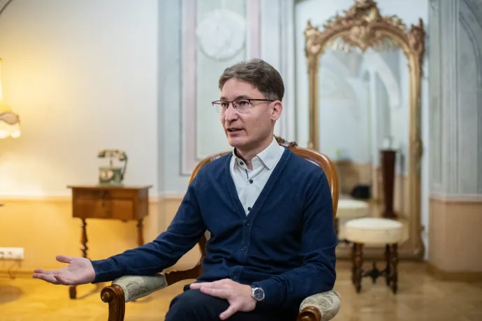 Cser-Palkovics András, Székesfehérvár fideszes polgármestere – Fotó: Bődey János / Telex