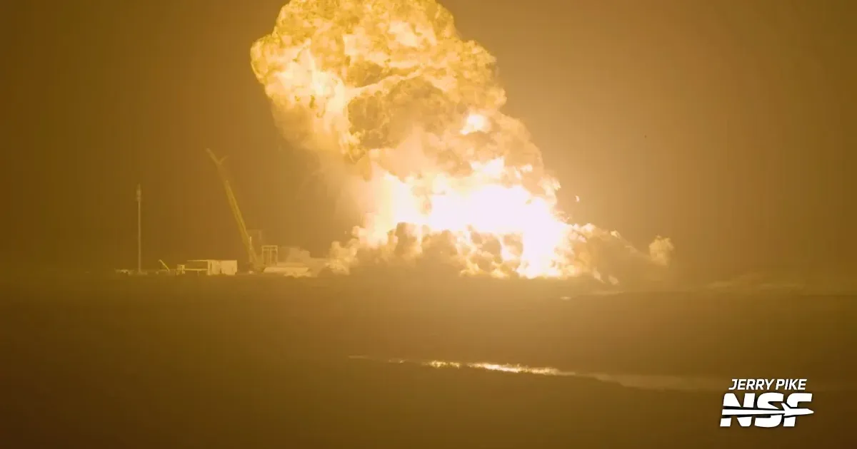 Már a próbarepülés előtt felrobbant a SpaceX rakétája