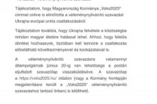 Levélben buzdítja a katonákat a Honvédelmi Minisztérium, hogy szavazzanak a Voks2025-ön