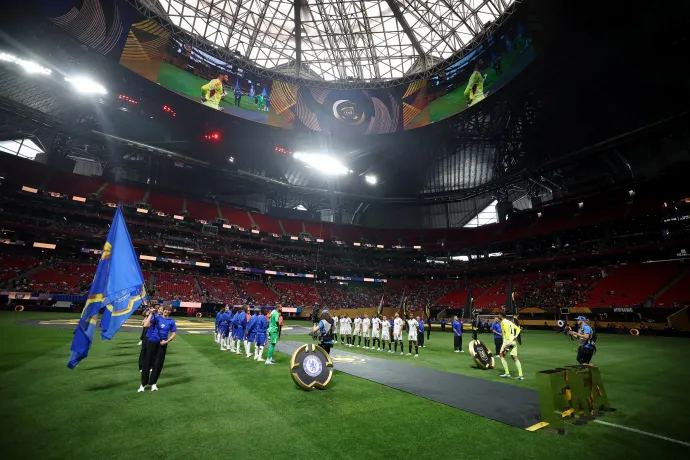 A Chelsea–Los Angeles FC mérkőzés kezdete az atlantai Mercedes-Benz Stadionban 2025. június 16-án – Fotó: Alex Grimm / Getty Images