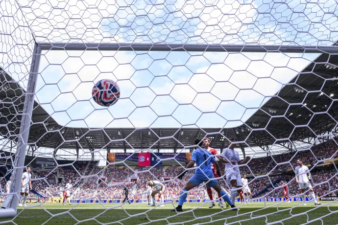 Thomas Müller egyik gólja a Bayern München Auckland City FC elleni mérkőzésén a 2025-ös klubvilágbajnokságon – Fotó: Marcio Machado / Eurasia Sport Images / Getty Images