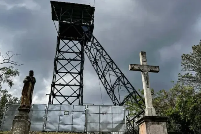 Aknatornyot alakítottak kilátóvá Dorogon