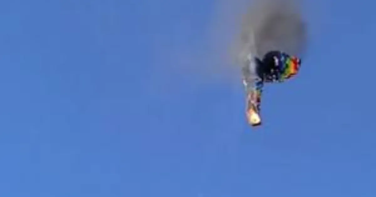 Repülés közben gyulladt ki egy 21 utast szállító hőlégballon Brazíliában, lezuhant, nyolcan meghaltak