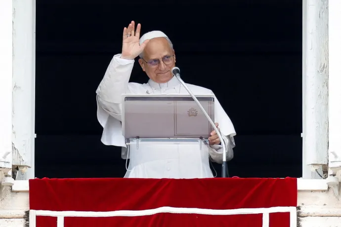XIV. Leó pápa a Vatikánban, 2025. június 22 – én Fotó: Remo Casilli / Reuters