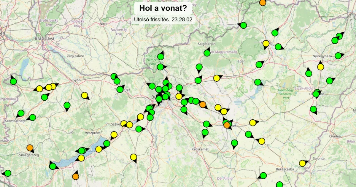 Egy lelkes csapat a hétvégén el is készítette a Vonatinfó pótlását, a Holavonat.hu-t