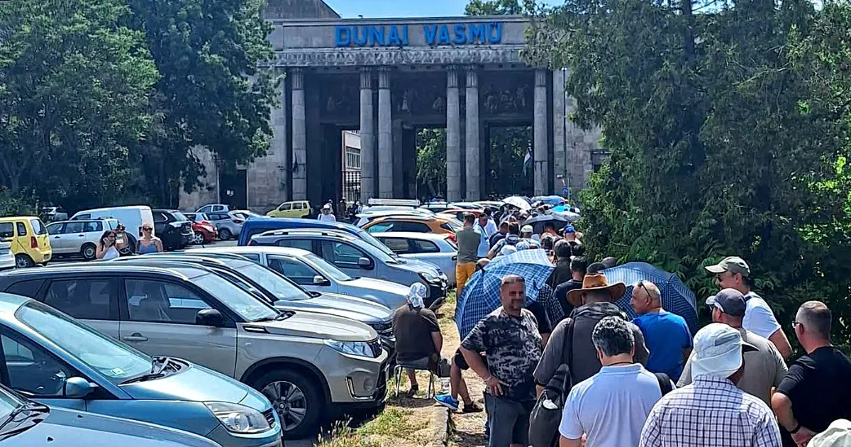 Elkezdődött a tömeges leépítés a Dunai Vasműnél, több százan állnak sorban a felmondásukért