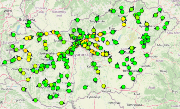 Forrás: vonatterkep.hu