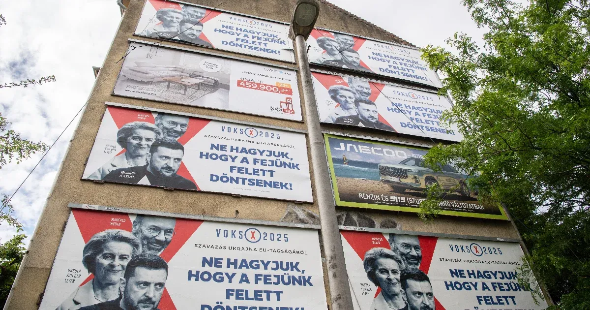 Ukrán külügyminisztérium: A Voks2025 a kormány kudarcairól tereli el a magyar társadalom figyelmét