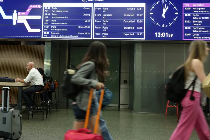 Hatszáz méternyi vasúti rézvezetéket elloptak, káosz alakult ki az Eurostar közlekedésében