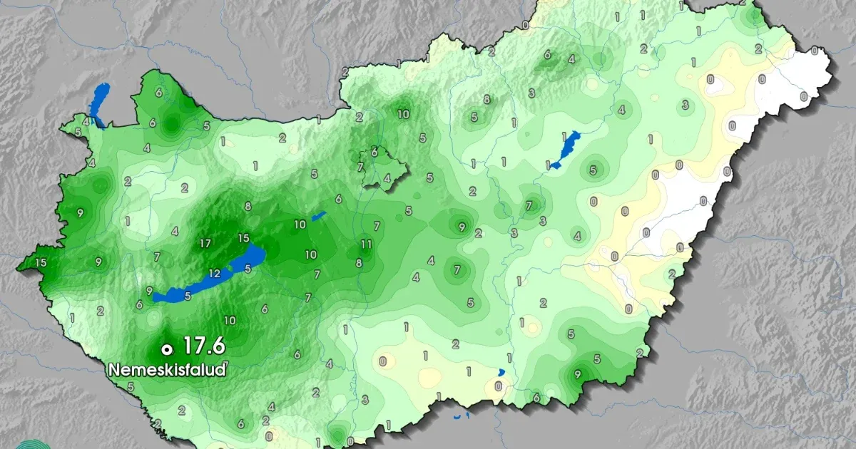 Pénteken még érdemes esernyőt vinni magunkkal, de hétvégére visszatér a száraz kánikula