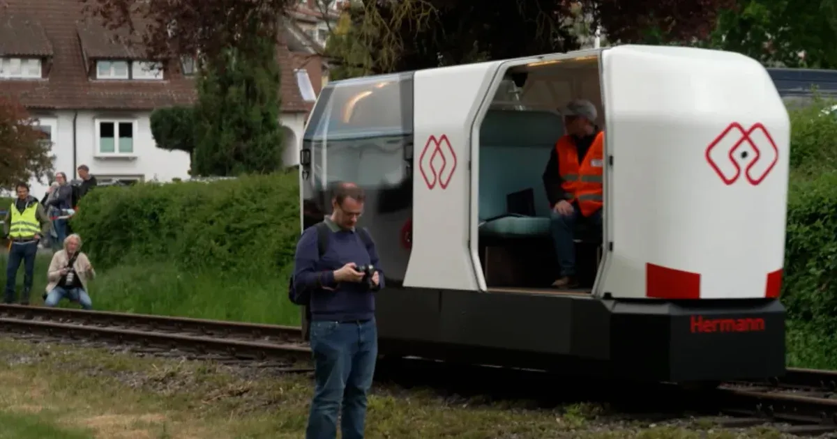 Monocab, a jövő vonata, ami taxiként szállítaná az utasait
