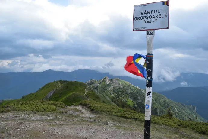 Gropșoare-csúcs meghódítása csak a kezdet, amitől vérszemet kap az ember, majd nincs megállás a Zăganuig (1814 m) – Fotó: Tőkés Hunor / Transtelex